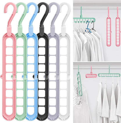 9 Hole Clothes Hanger