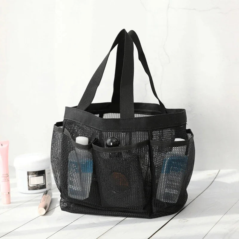 Multifunction Large Capacity Mesh Shower Bag