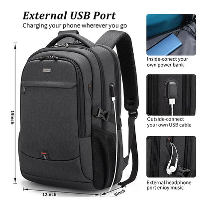 Laptop Backpack 17.3''Large Capacity Backpack