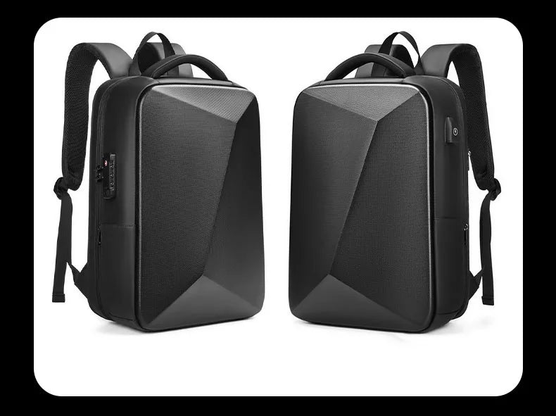 15 Inch Laptop Backpack Expandable Hard Shell Bag