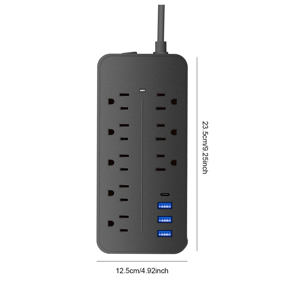 Multi Power Strip with Extension Cable