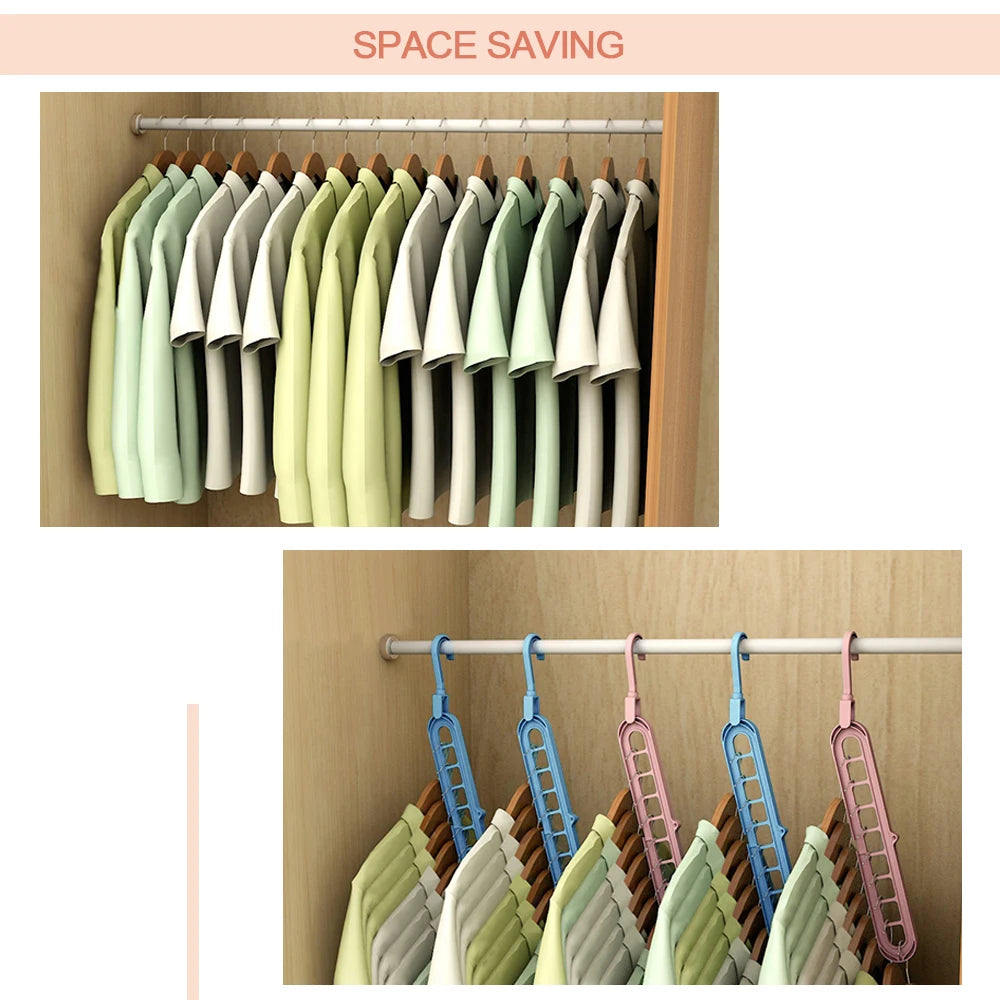 9 Hole Clothes Hanger