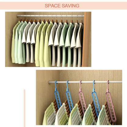 9 Hole Clothes Hanger